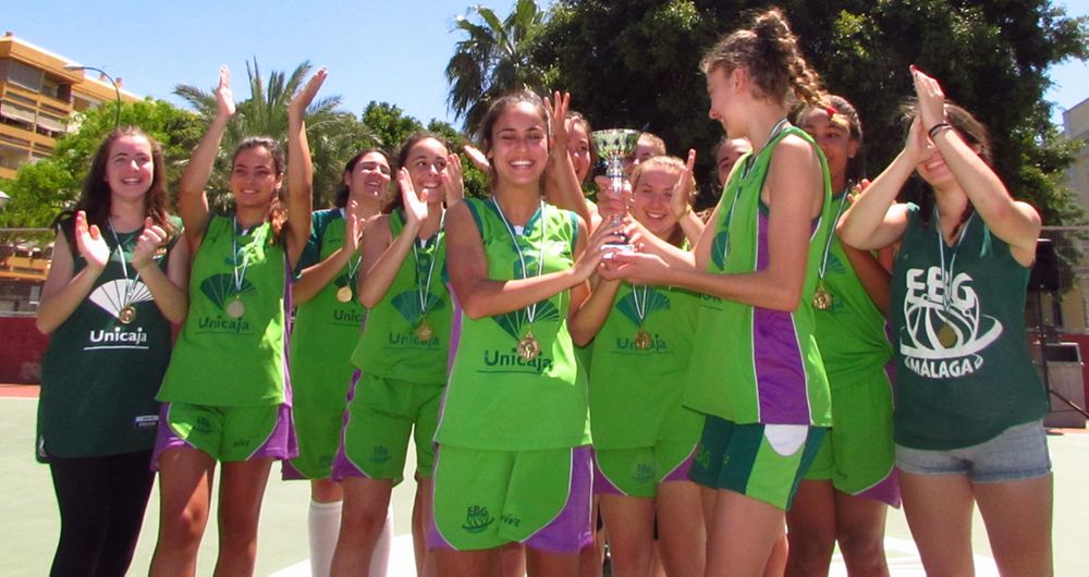 EBG Málaga Fontvella´98 Campeón Junior Femenino Oro