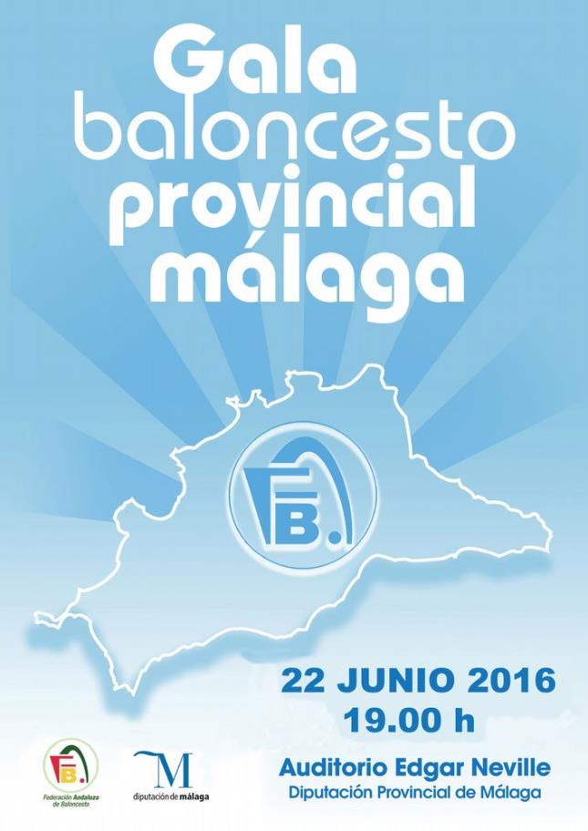 Gala Baloncesto Provincial Málaga 2016