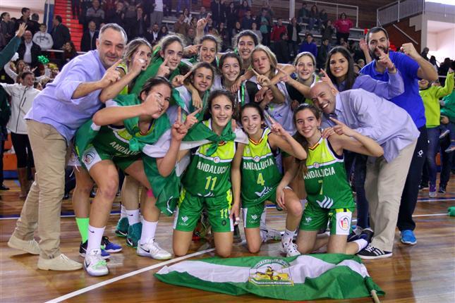 Andalucía Campeona Infantil Femenino
