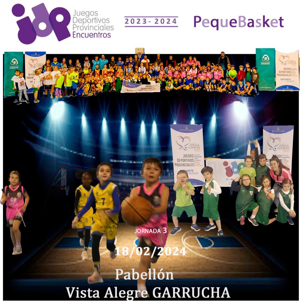 Tercer Encuentro Educativo PequeBasket Garrucha.   