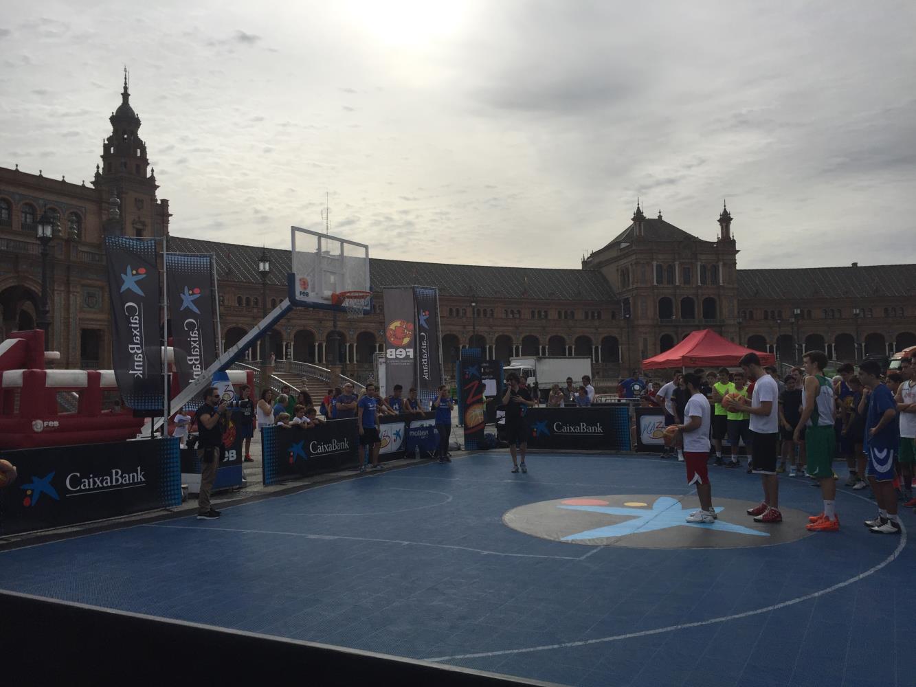 Momento del 3x3 Plaza Sevilla 2015 