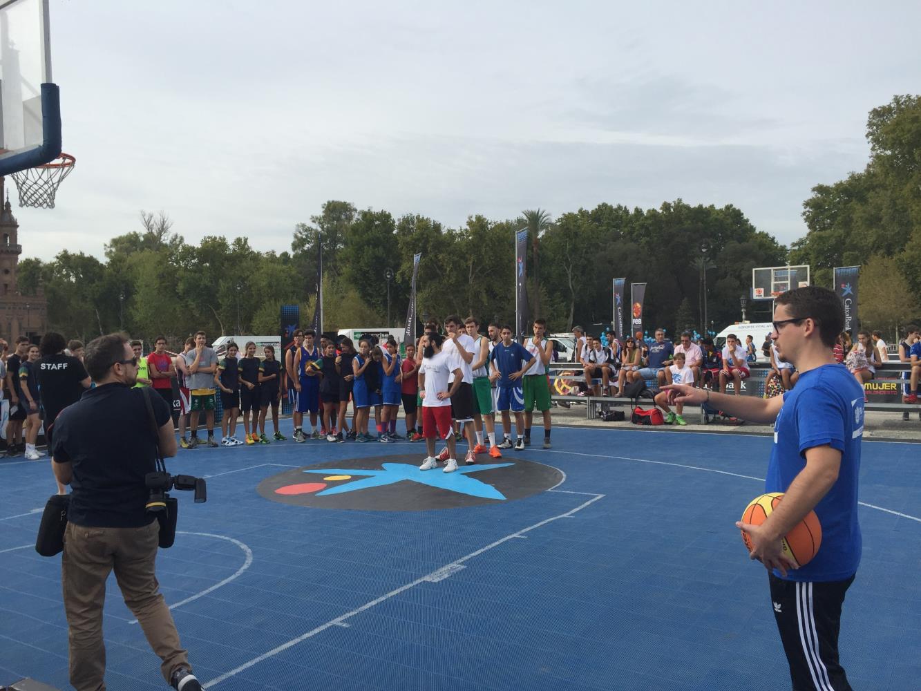 Momento del 3x3 Plaza Sevilla 2015 