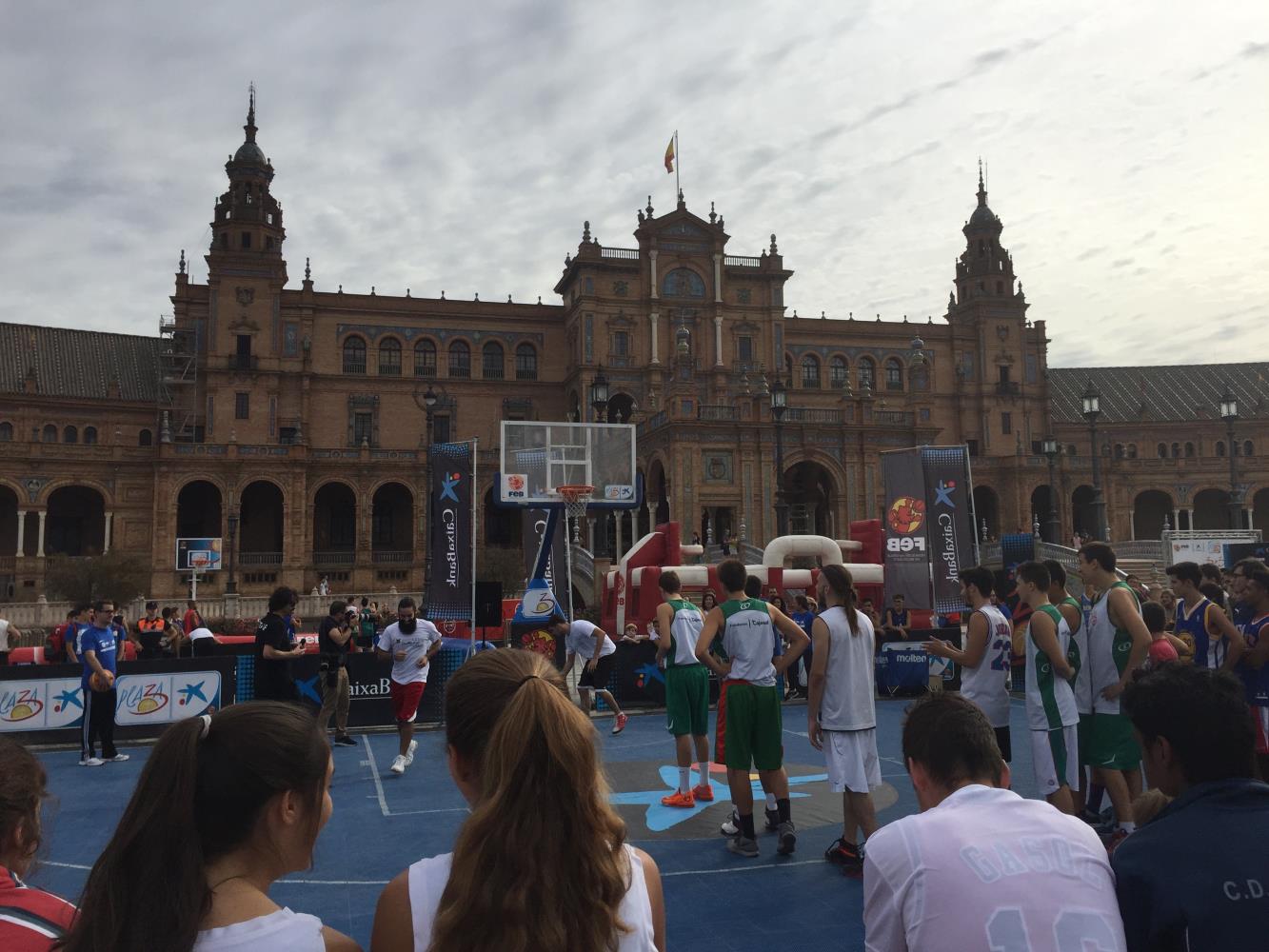 Momento del 3x3 Plaza Sevilla 2015 