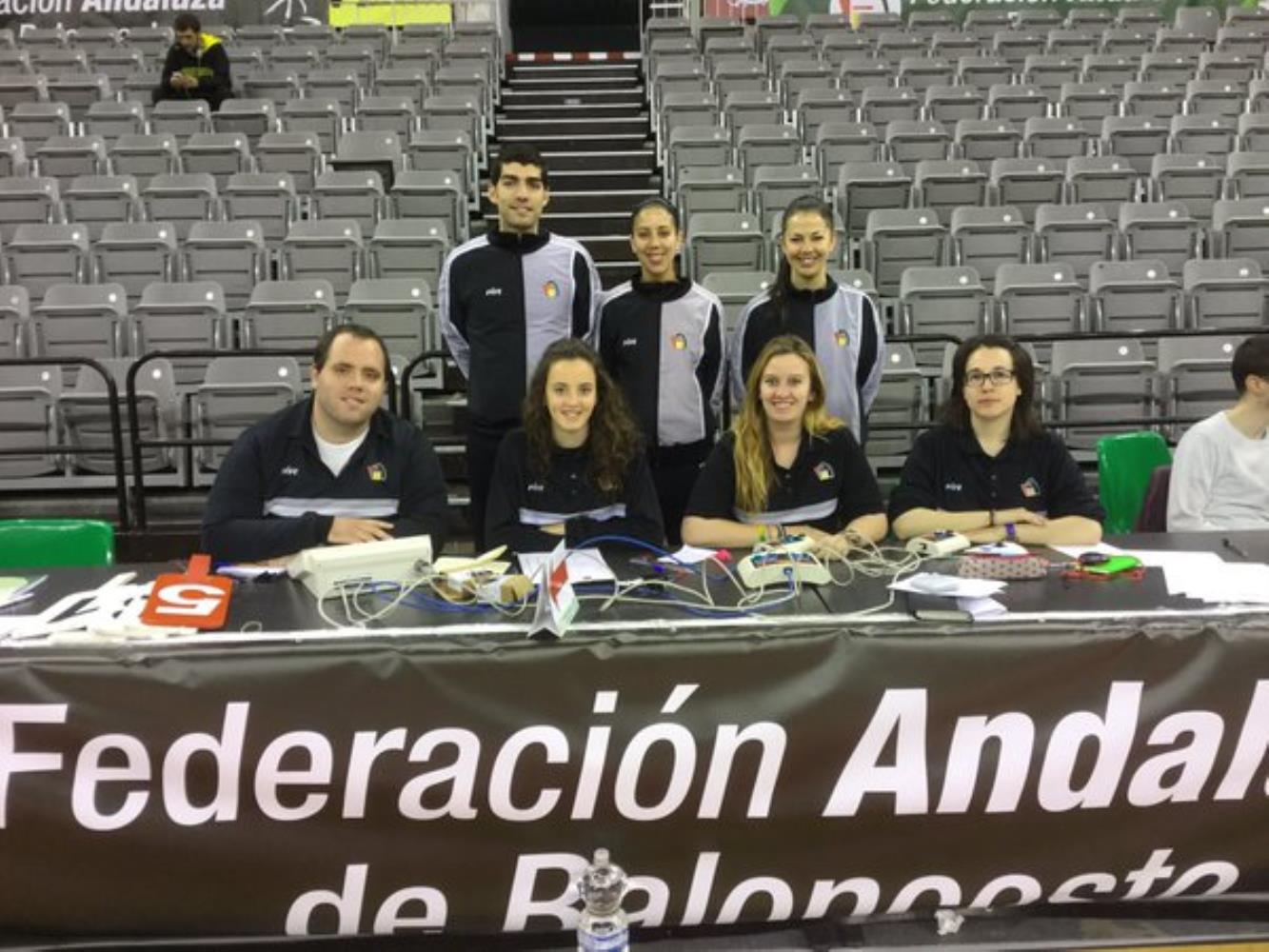 arbitros y oficiales mesa semifinales, Unicaja - Cordobasket