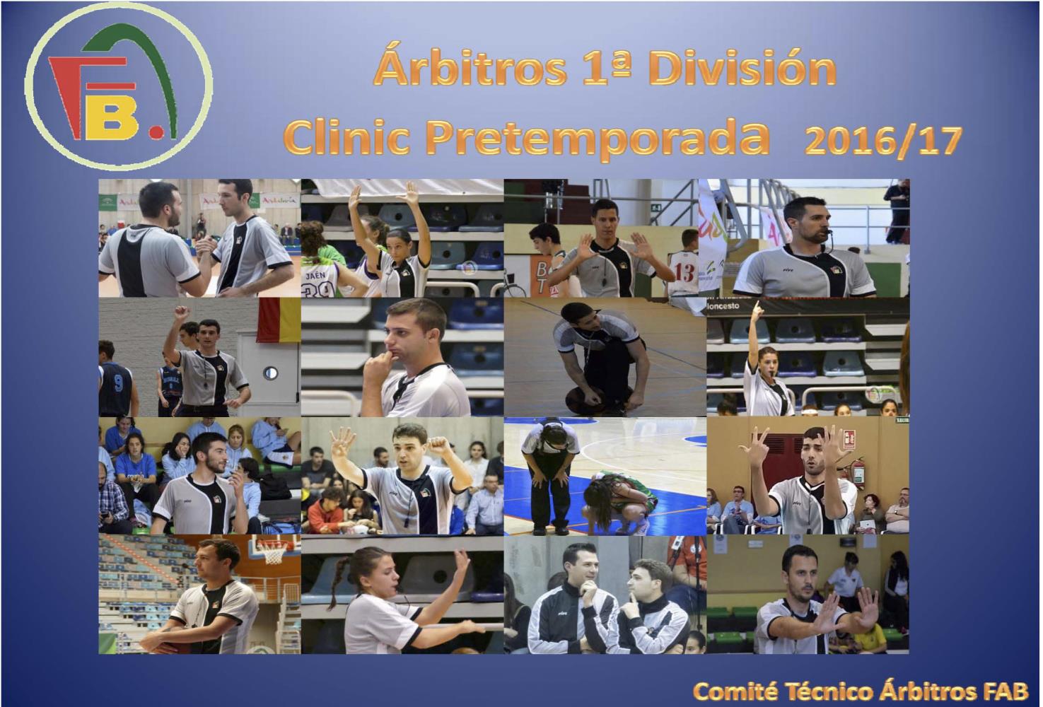 Clinic pretempora árbitros 1ª División Nacional 2016 - 17 