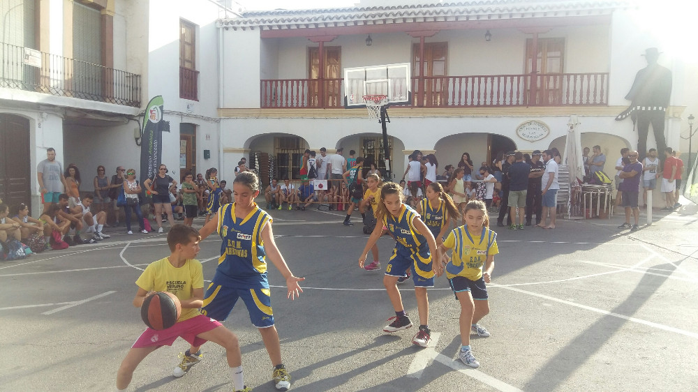 Tabernas 1ª sede del Circuito 3x3 de Baloncesto Costa de Almería 