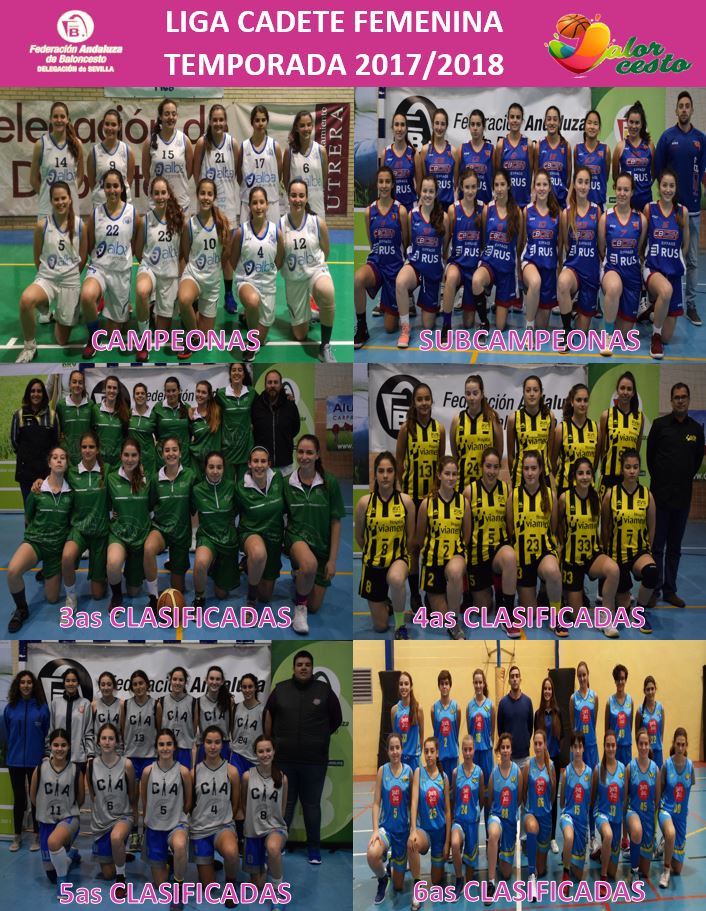 FASE FINAL CADETE FEMENINA. PEDRERA 2018