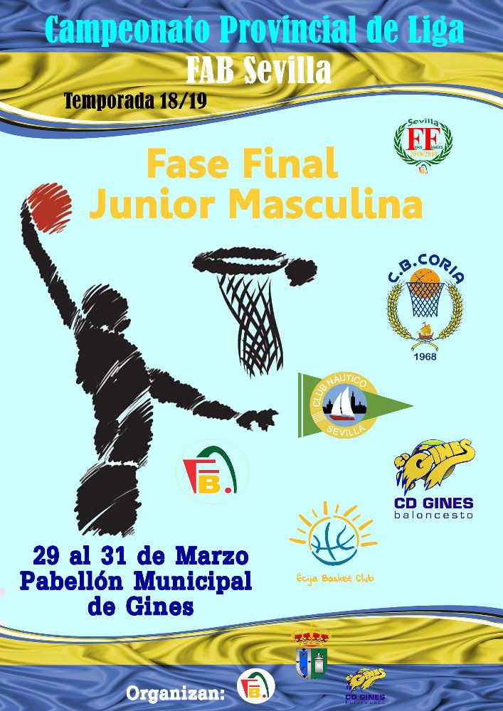 FASE  FINAL JUNIOR MASCULINA. GINES 2019