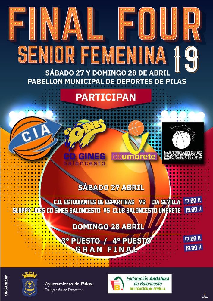 FINAL A CUATRO SENIOR FEMENINA. PILAS 2019