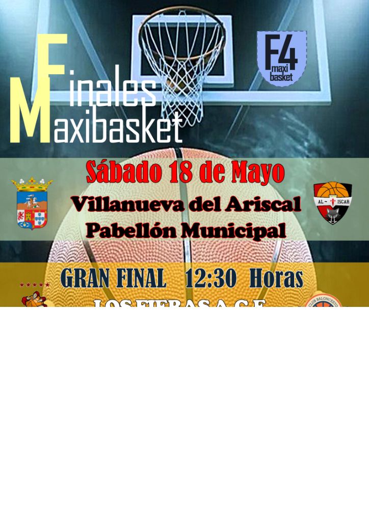 FINALES MAXIBASKET. VILLANUEVA DEL ARISCAL 2019