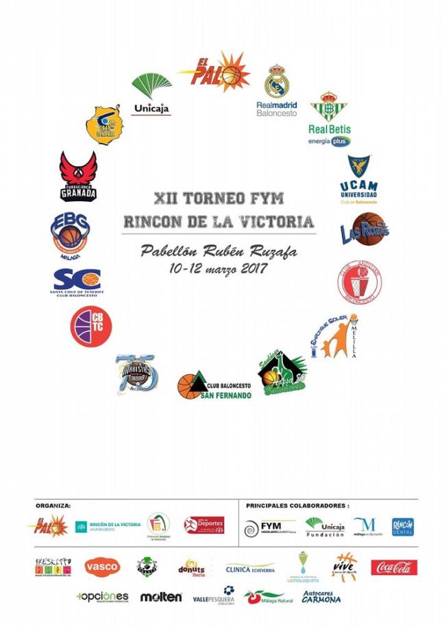 Cartel XII Torneo FYM - Rincón de la Victoria