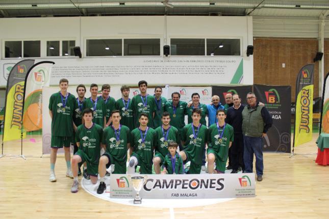 Unicaja campeón provincial Junior Masculino 16/17