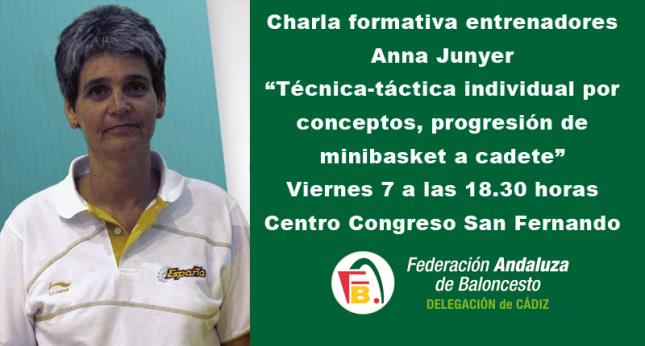 Charla entrenadores Anna Junyet