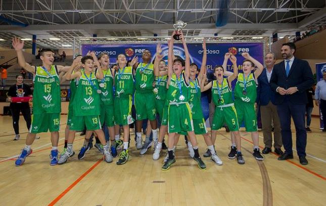 Plata y Bronce para Andalucía en el CºEspaña SS.AA. Minibasket