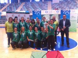 Selección de Málaga Infantil Femenino Medalla de Bronce en el Campeonato de Andalucía