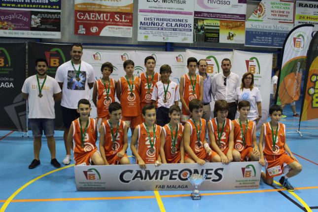 El Palo FYM HeidelbergCement Campeón Copa FAB Minibasket Masculino