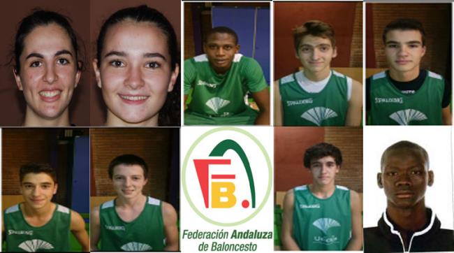 Malagueños/as en la Preselección Andaluza Cadete