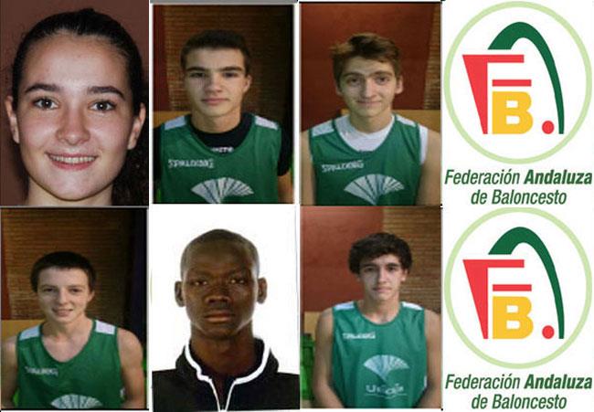 Malagueños/as en la Selección Andaluza Cadete