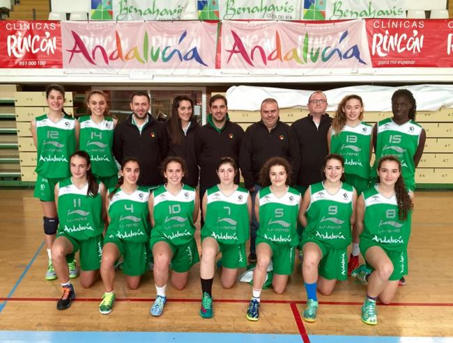 Selección Andaluza cadete femenina 14 - 15