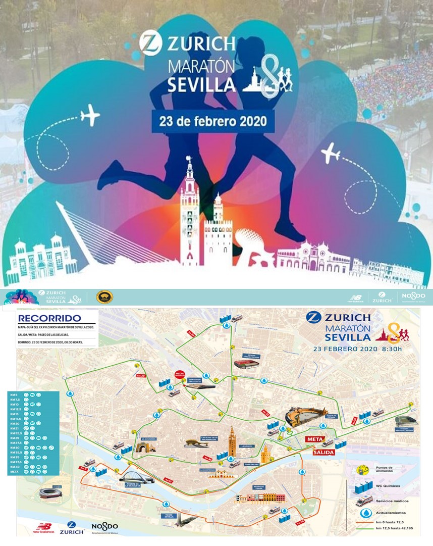 OJO!!! Maratón de el próximo y los cortes de tráfico. - PORTADA - Federación Andaluza de Baloncesto