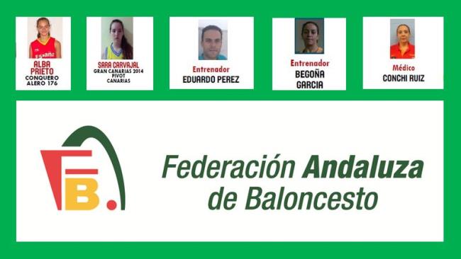 Preseleccionados Andaluces