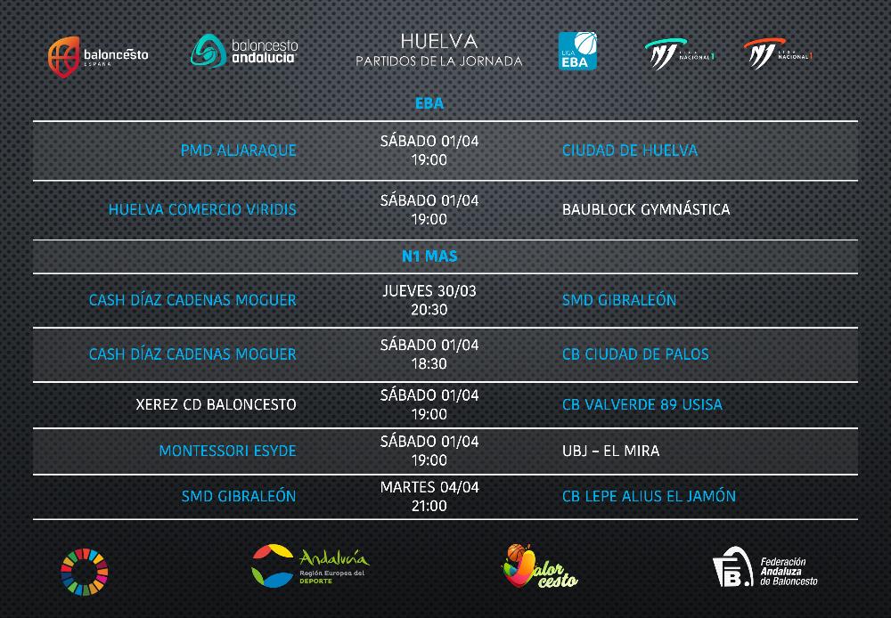 LA JORNADA DEL BALONCESTO ONUBENSE CON NUEVO DERBI