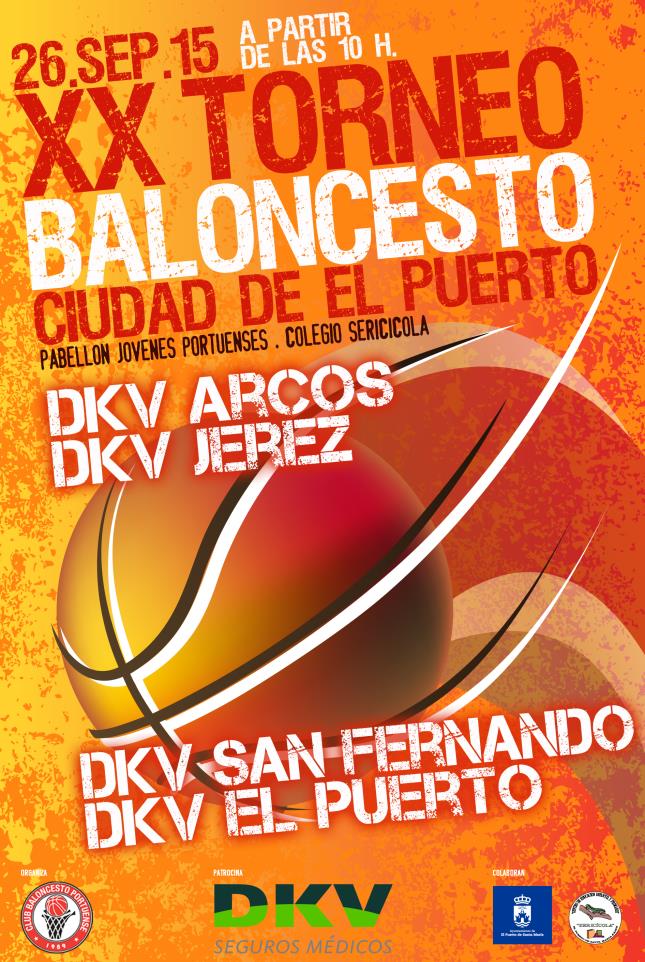 Cartel Torneo Ciudad de El Puerto 2015