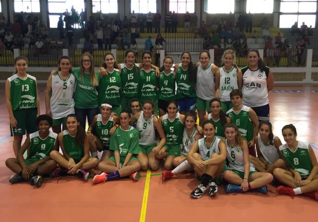 Selecciones Cadete Femenino de Córdoba y Jaén.