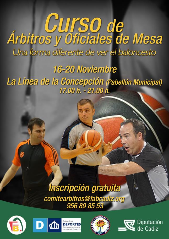 Curso de Árbitros y oficiales de mesa en La Línea de la Concepción