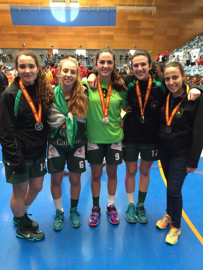 Representantes FAB Málaga en la Selección Andaluza Cadete Femenina