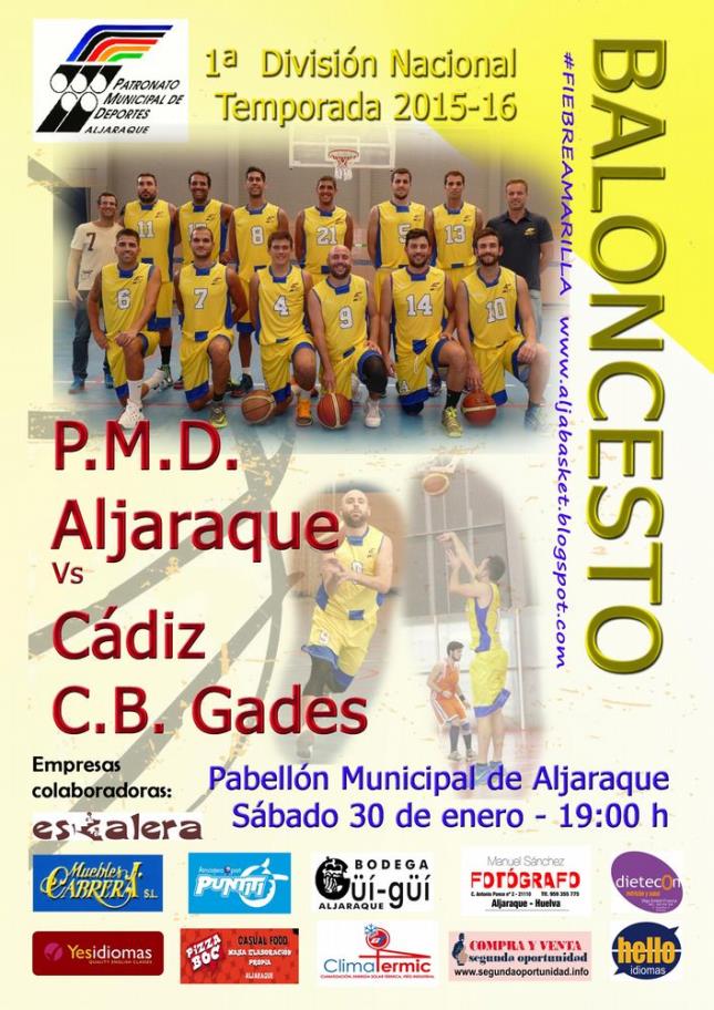 1ª NAC.MAS.: PMD ALJARAQUE-CÁDIZ CB GADES