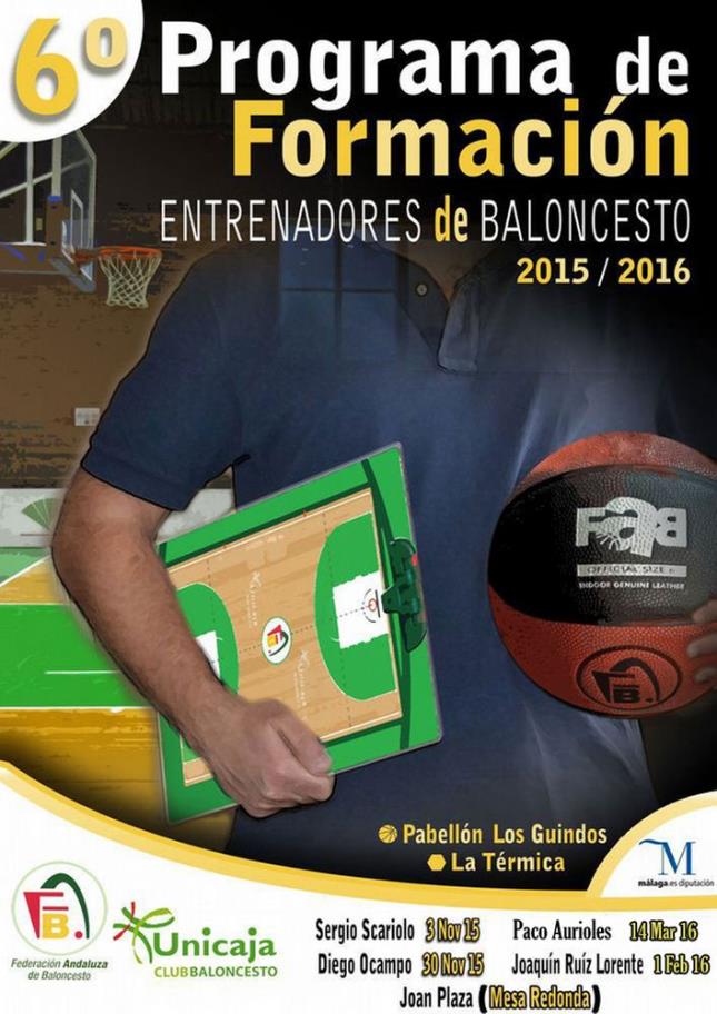 Cartel 6º Programa Formación Entrenadores