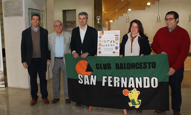 Adolfo Magrañal, José Antonio Cureses, Francisco Romero, Mayte Lebrero y Jaime Armario