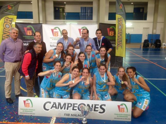 CB Salliver Fuengirola Campeón Provincial Júnior Femenino 15/16