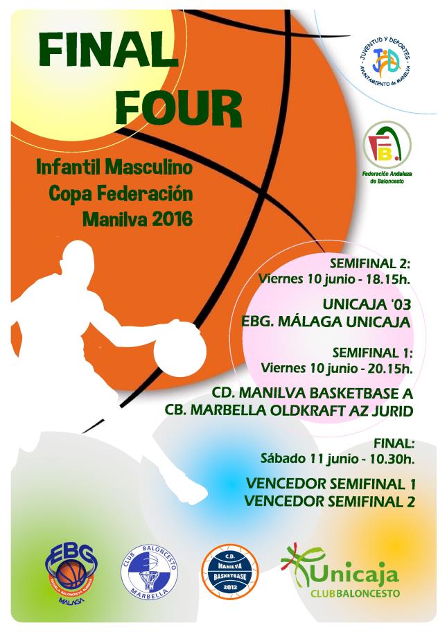 Cartel F4 Infantil Masculino Copa Federación (Manilva)