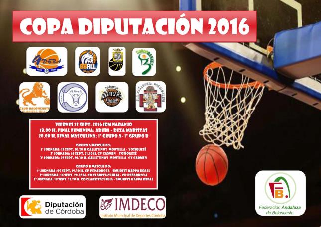 Cartel Copa Diputación 2016