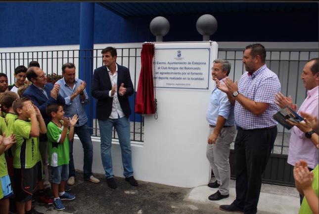 Inauguración Pabellón Ramos-Cazorla