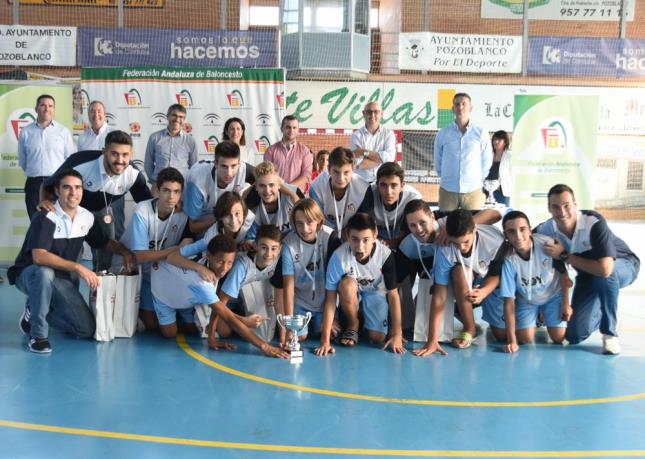 Málaga medalla de bronce en el CASEBA Infantil Masculino