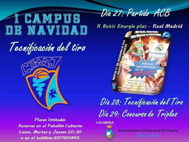 I Campus de Navidad dl CB San Juan