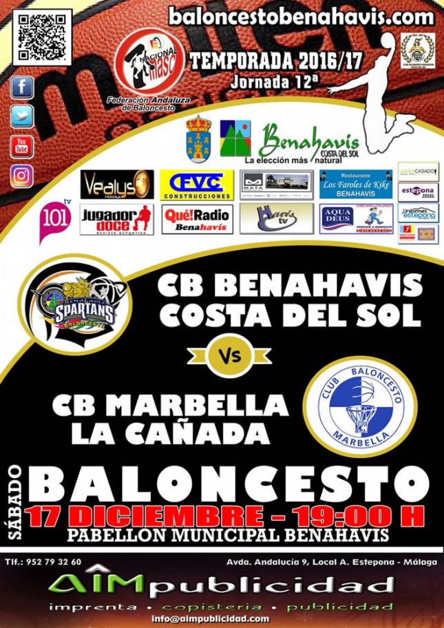 CB BENAHAVIS COSTA DEL SOL vs CB MARBELLA LA CAÑADA