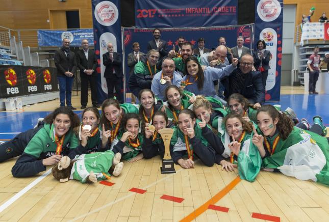 Andalucía campeón INF FEM