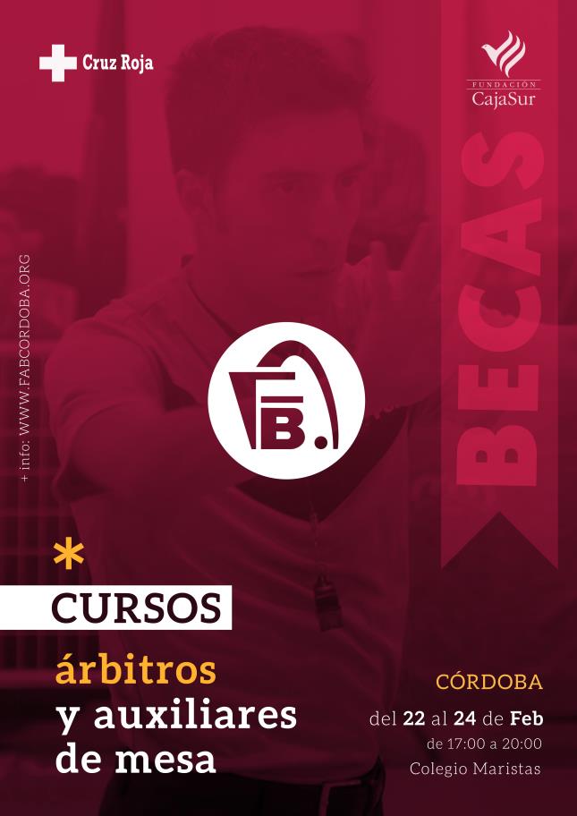 Cartel Curso de Árbitros