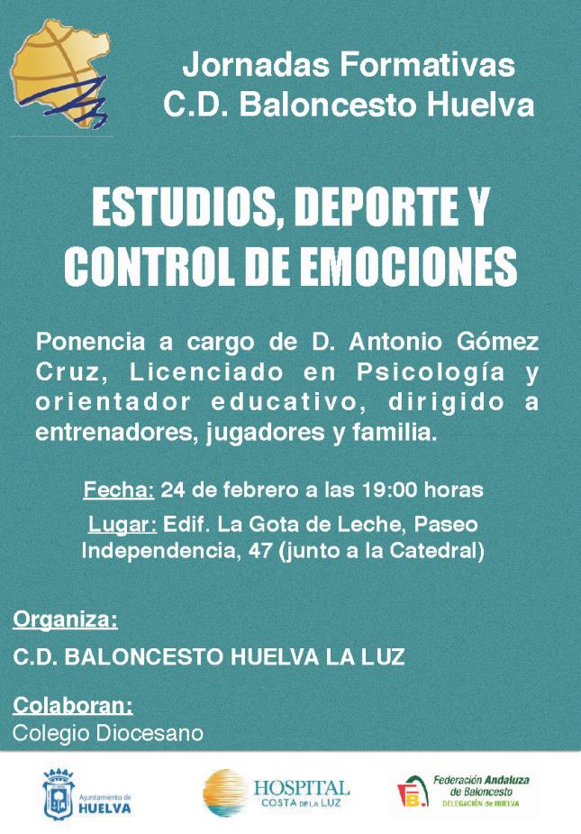 Estudios, Deporte y Control de Emociones